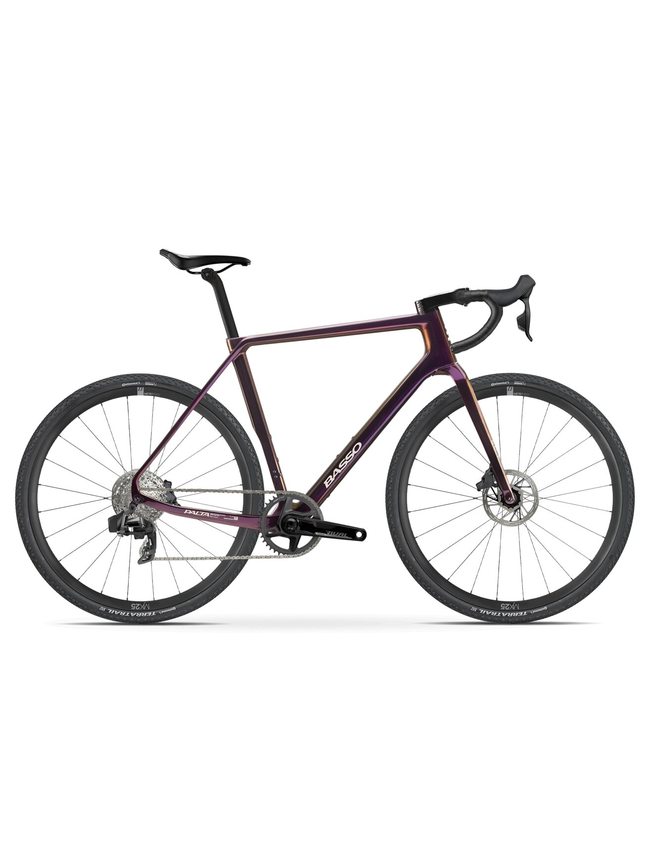 Basso Palta II / SRAM Rival AXS XPLR 1x12 / Microtech MX25 / Enough / Gravel dviratis Basso Palta II / SRAM Rival AXS XPLR 1x12 / Microtech MX25 / Enough / Gravel dviratis