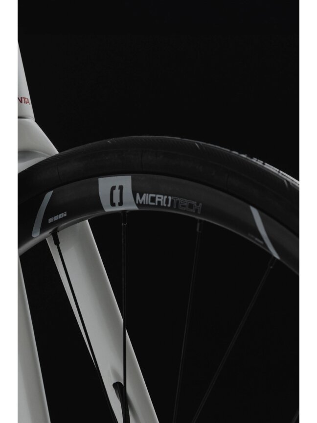 Basso Venta R / SHIMANO 105 Di2 2x12 / Microtech MCT Disc / Pearl White / plento dviratis (28") 11