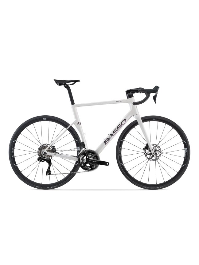 Basso Venta R / SHIMANO 105 Di2 2x12 / Microtech MCT Disc / Pearl White / plento dviratis (28") Basso Venta R / SHIMANO 105 Di2 2x12 / Microtech MCT Disc / Pearl White / plento dviratis (28")