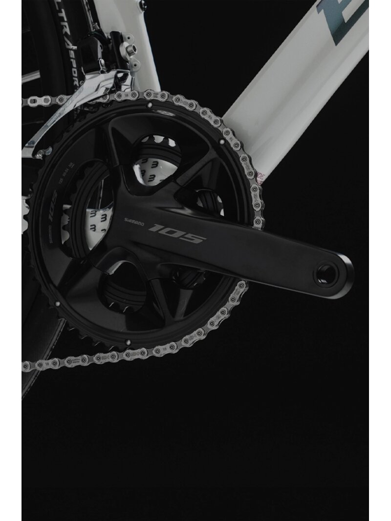 Basso Venta R / SHIMANO 105 Di2 2x12 / Microtech MCT Disc / Pearl White / plento dviratis (28") 10