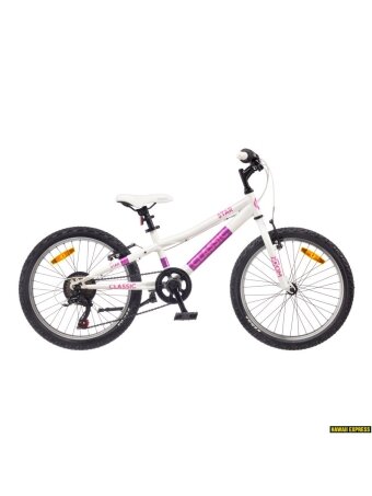 Classic STAR 20 White mergaitiškas vaikiškas dviratis (20")