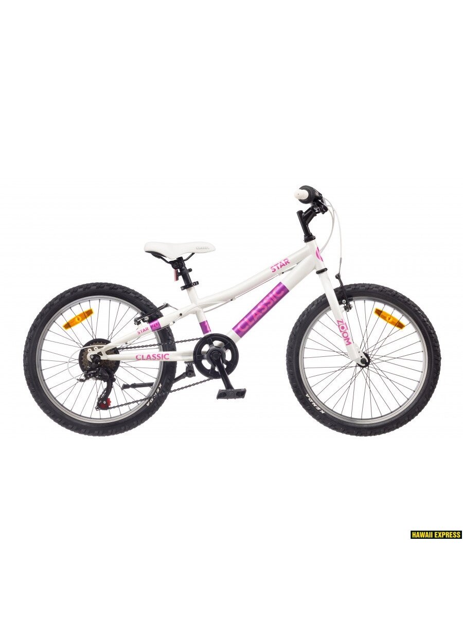 Classic STAR 20 White mergaitiškas vaikiškas dviratis (20") Classic STAR 20 White mergaitiškas vaikiškas dviratis (20")