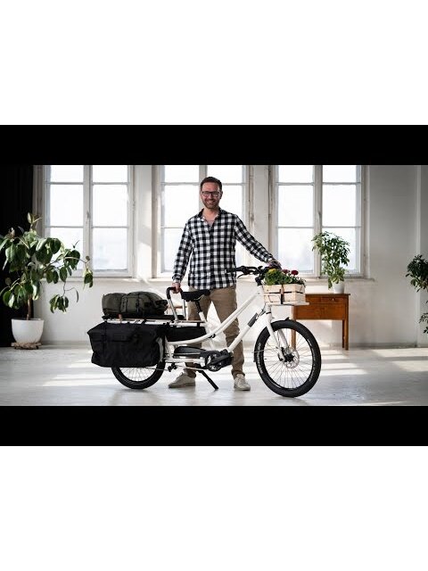 Creme HAPPY WAGON 504 Wh Black elektrinis cargo dviratis (20"/24") 15