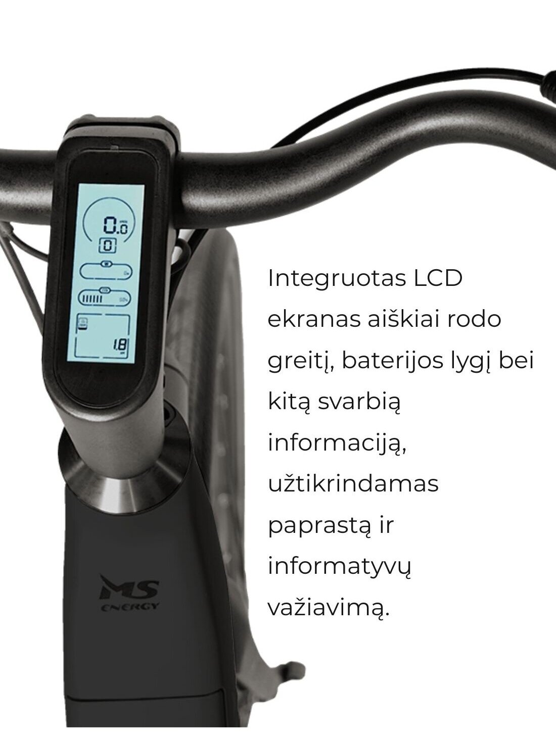 Elektrinis miesto dviratis MS ENERGY eBike c300 4 Elektrinis miesto dviratis MS ENERGY eBike c300 4