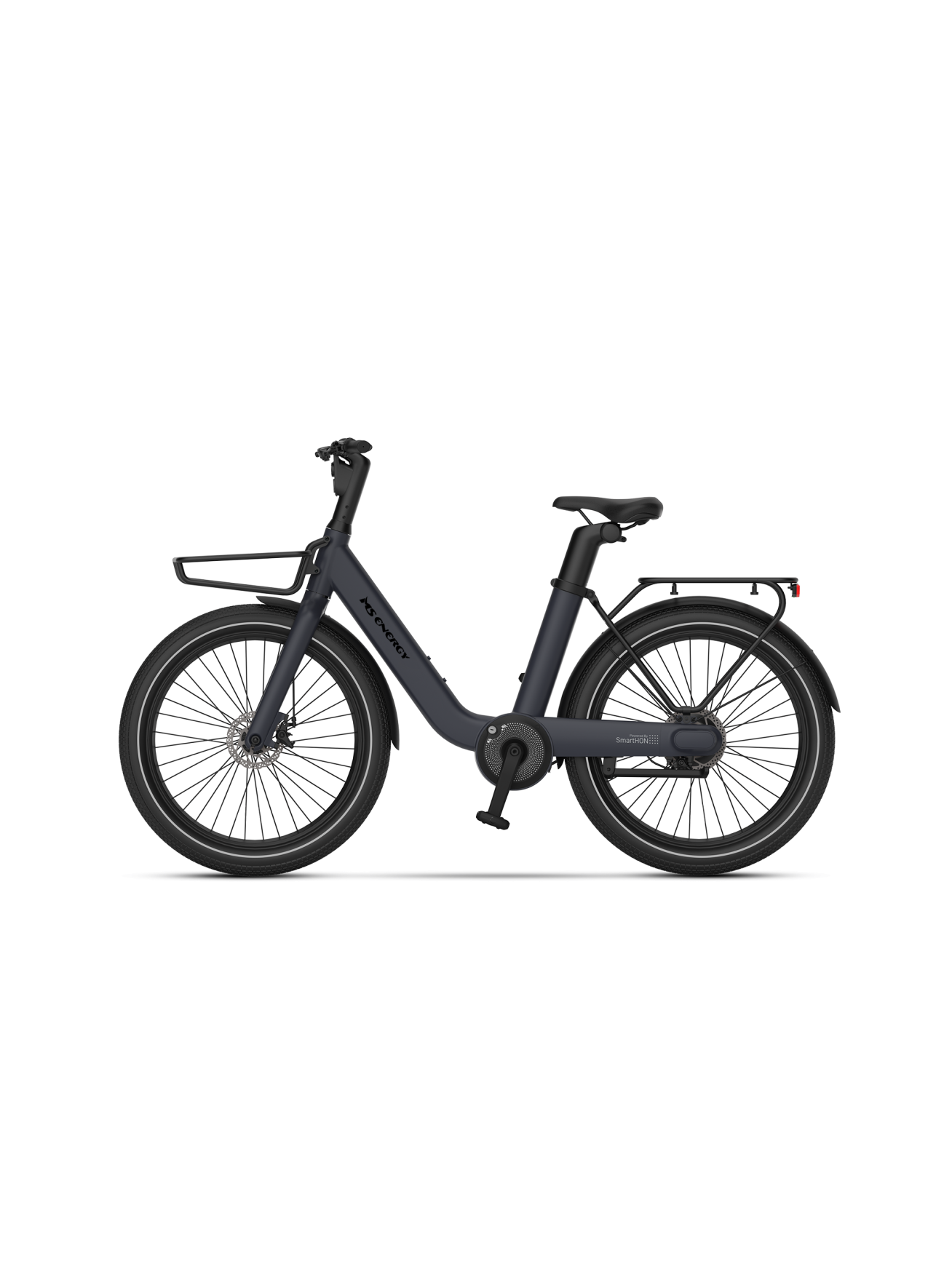 Elektrinis miesto dviratis MS ENERGY eBike c102 Grey