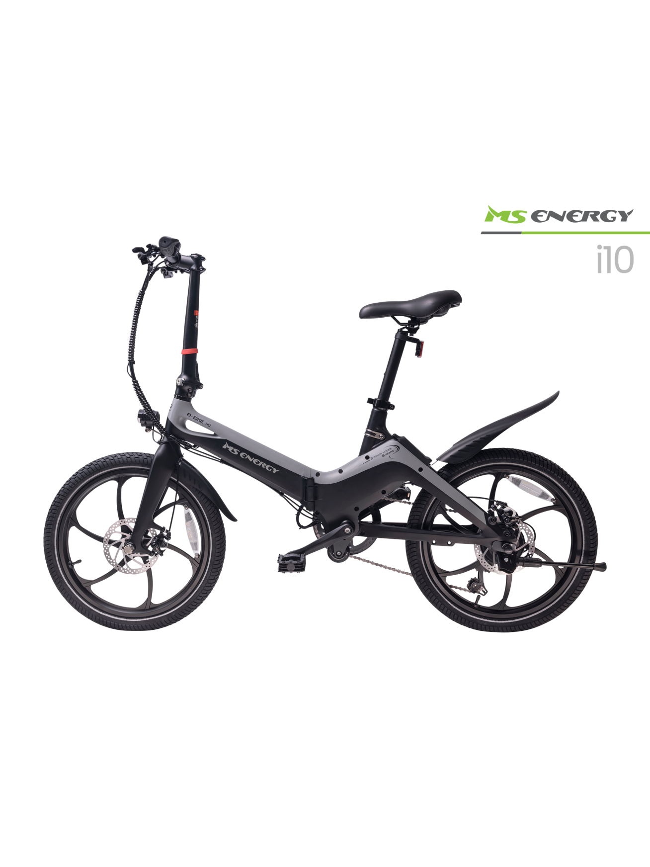 Elektrinis miesto dviratis MS ENERGY eBike i10 Black Grey 3 Elektrinis miesto dviratis MS ENERGY eBike i10 Black Grey 3