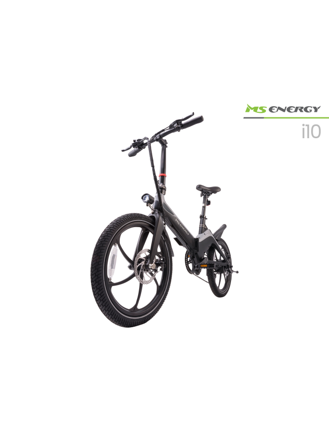 Elektrinis miesto dviratis MS ENERGY eBike i10 Black Grey 2 Elektrinis miesto dviratis MS ENERGY eBike i10 Black Grey 2