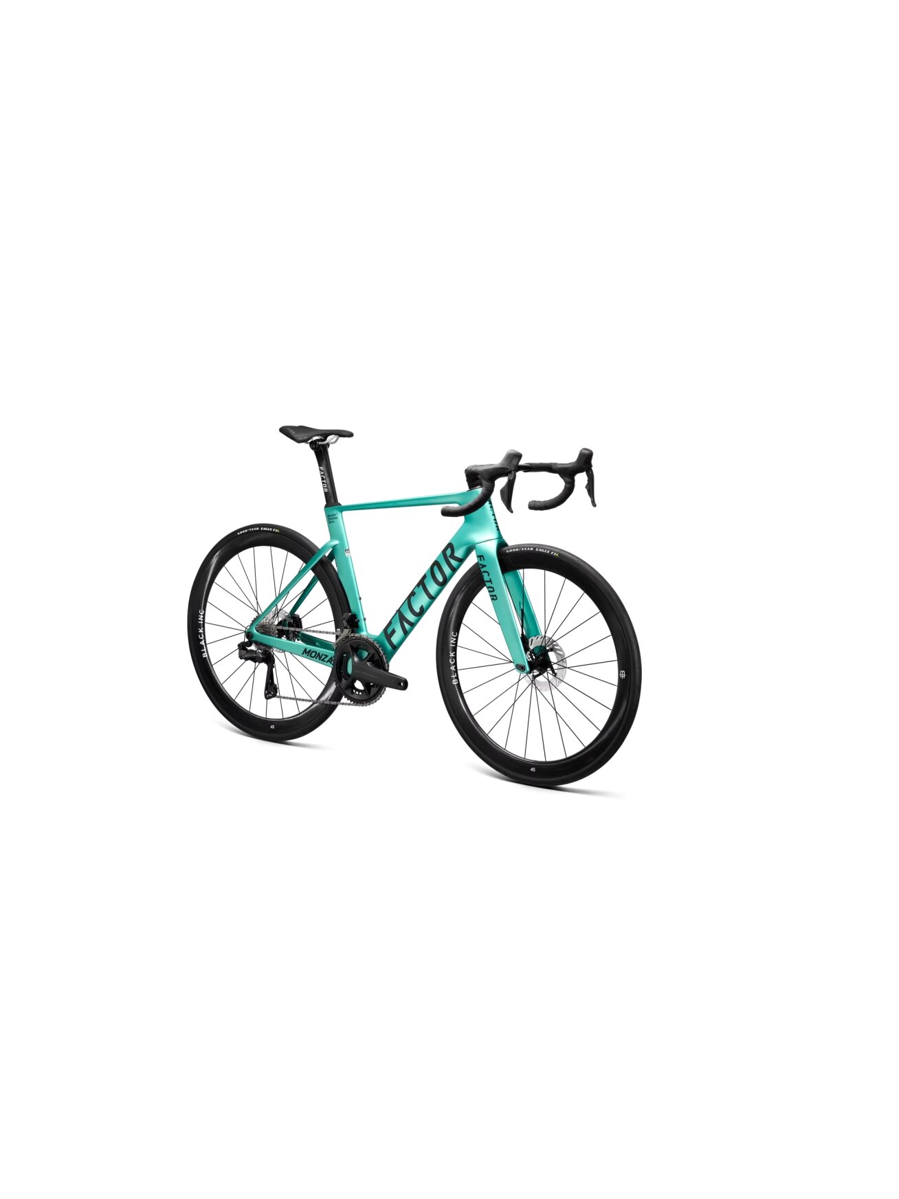 Factor MONZA / Steel Green / plento dviračio surinkimo komplektas (28") 3