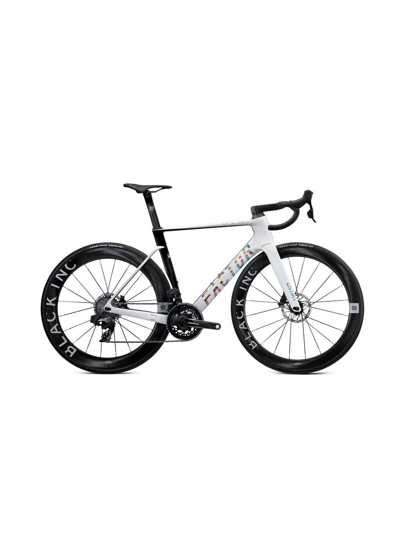 Factor Ostro V.A.M. 2.0 Disc / Pearl White/Chrome plento dviračio surinkimo komplektas (28") 1