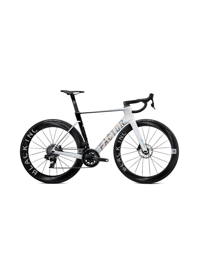 Factor Ostro V.A.M. 2.0 Disc / Pearl White/Chrome plento dviračio surinkimo komplektas (28") 1