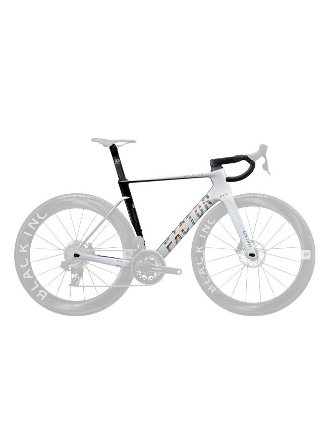 Factor Ostro V.A.M. 2.0 Disc / Pearl White/Chrome plento dviračio surinkimo komplektas (28") Factor Ostro V.A.M. 2.0 Disc / Pearl White/Chrome plento dviračio surinkimo komplektas (28")