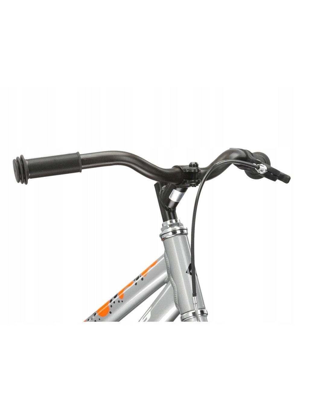 KROSS Racer 4.0 sil-whi-ora g vaikiškas dviratis (16") 3