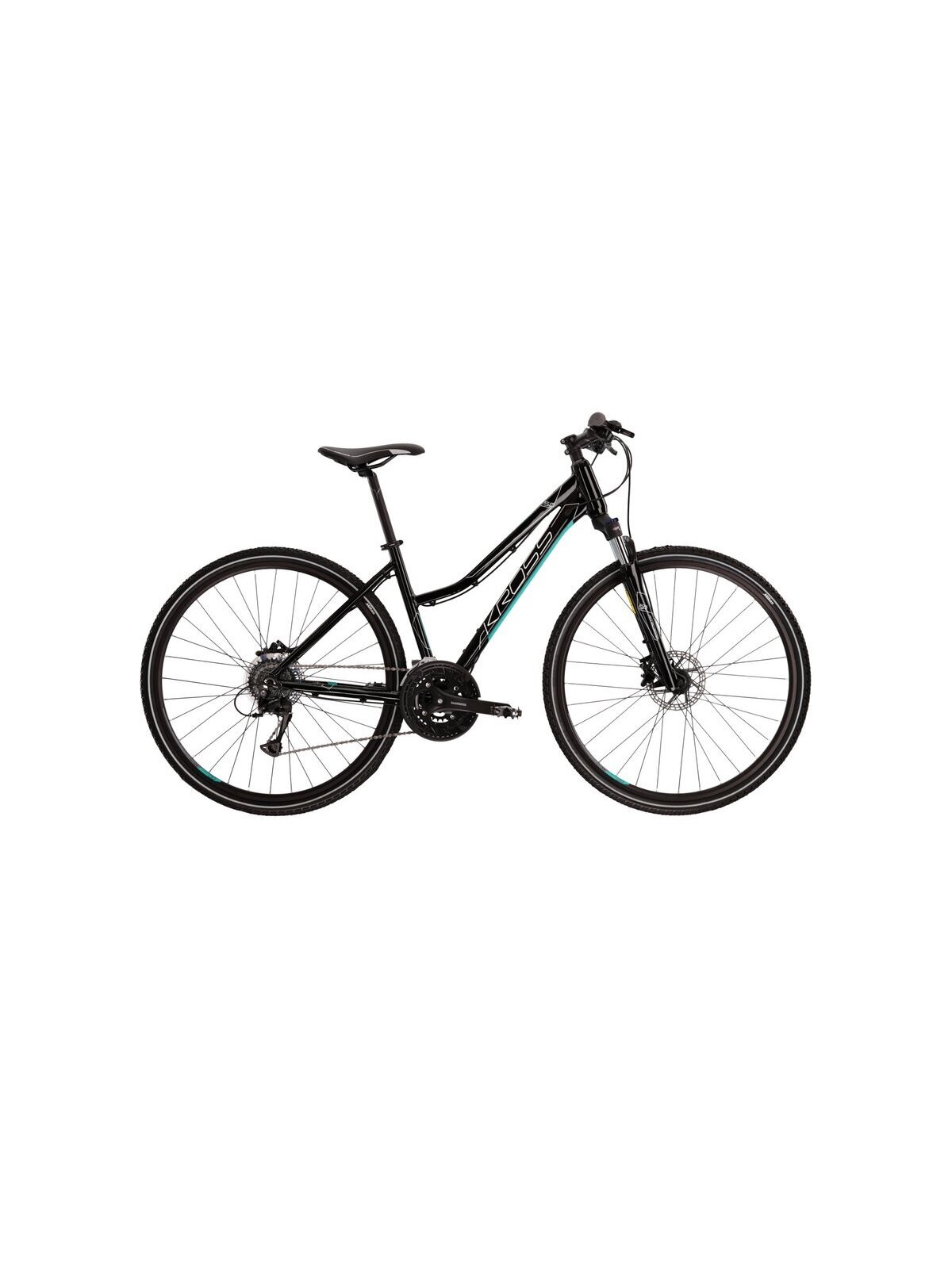 KROSS Evado 5.0 bla-tur g Moteriškas hibridinis dviratis (28") 13 KROSS Evado 5.0 bla-tur g Moteriškas hibridinis dviratis (28") 13