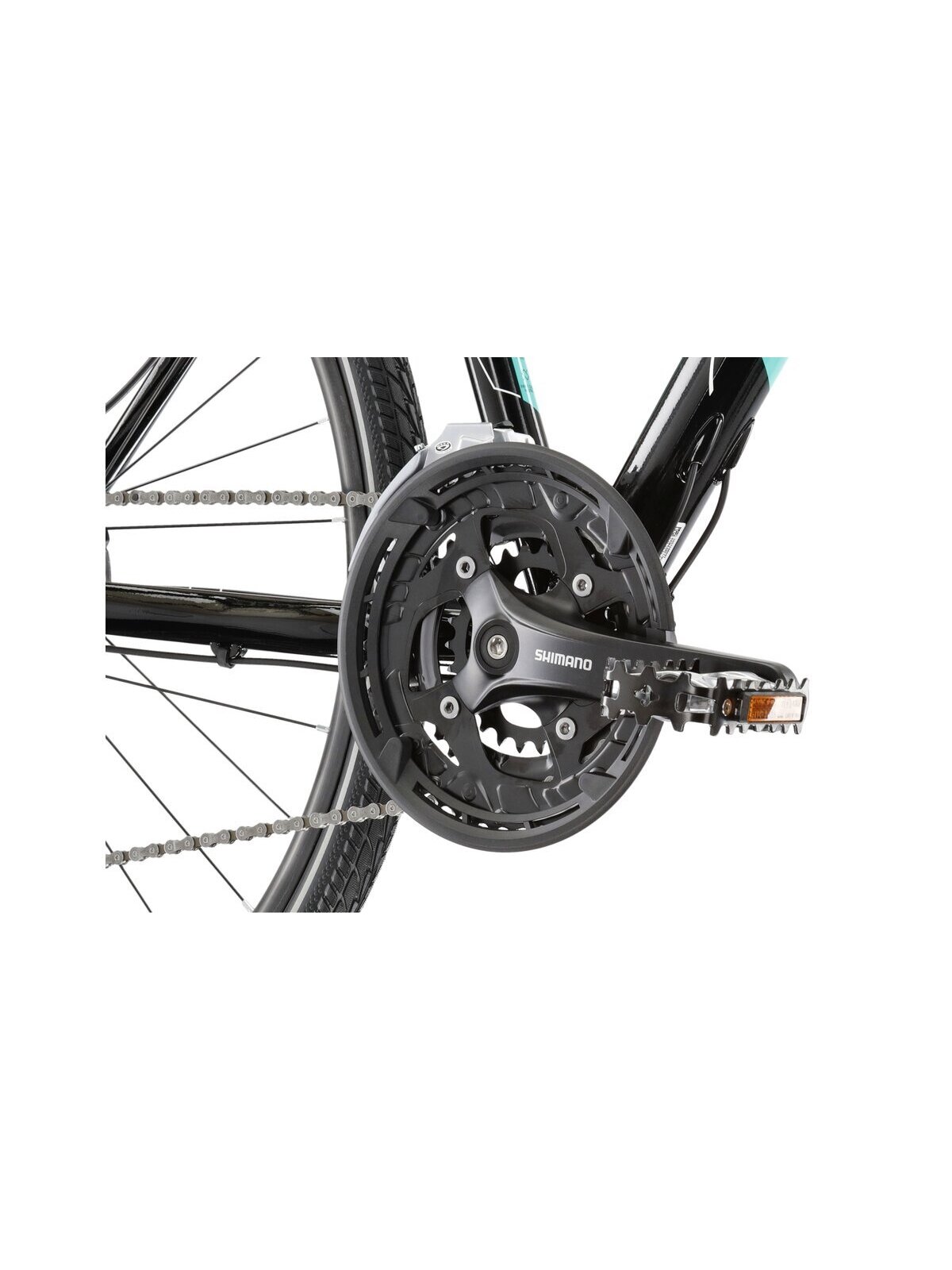 KROSS Evado 5.0 bla-tur g Moteriškas hibridinis dviratis (28") 5 KROSS Evado 5.0 bla-tur g Moteriškas hibridinis dviratis (28") 5