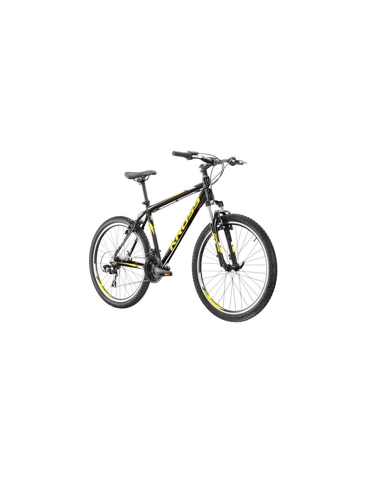 KROSS Hexagon 1.0 bla-yel-gry g kalnų (MTB) dviratis (26") 2