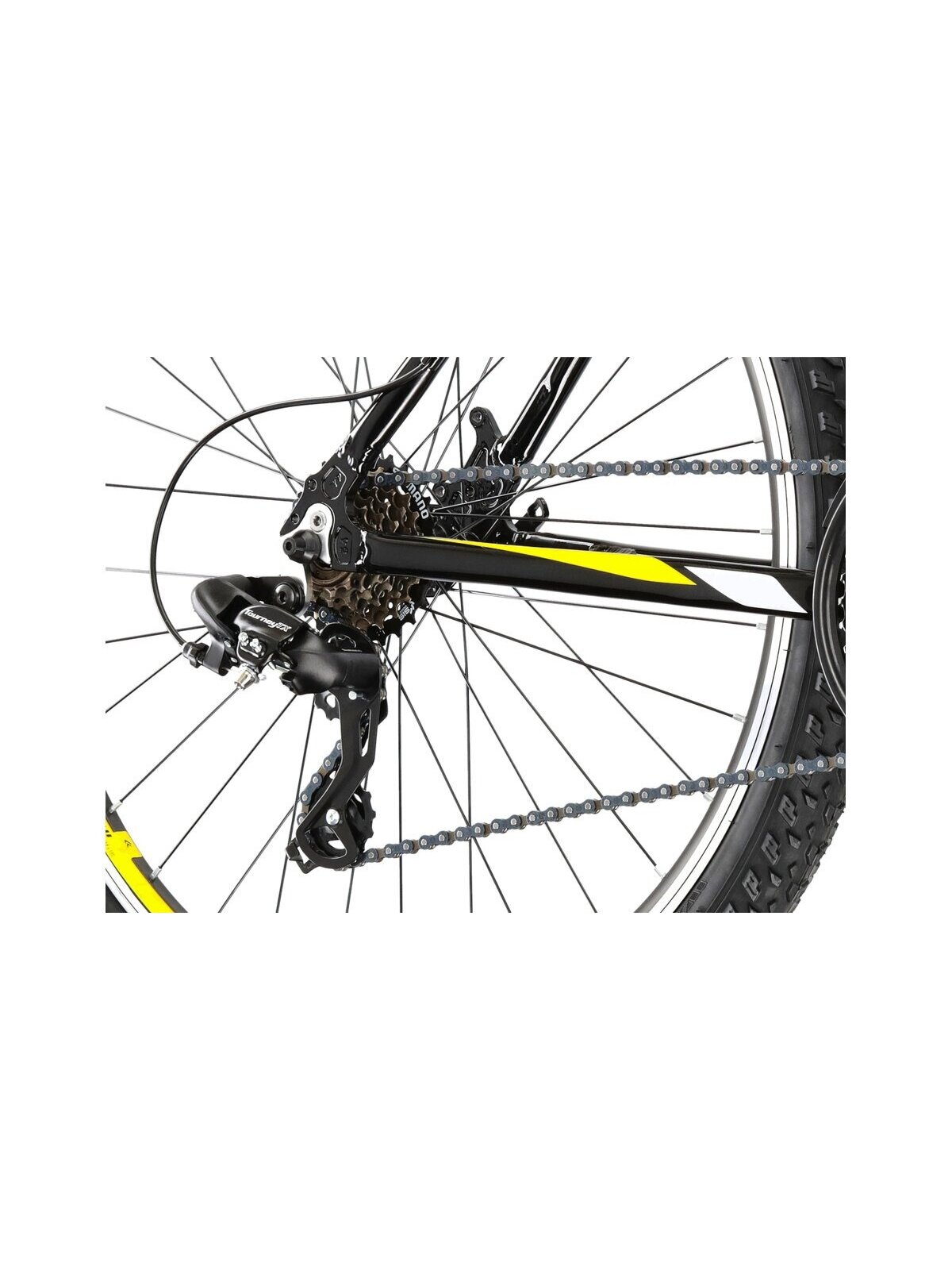 KROSS Hexagon 1.0 bla-yel-gry g kalnų (MTB) dviratis (26") 6