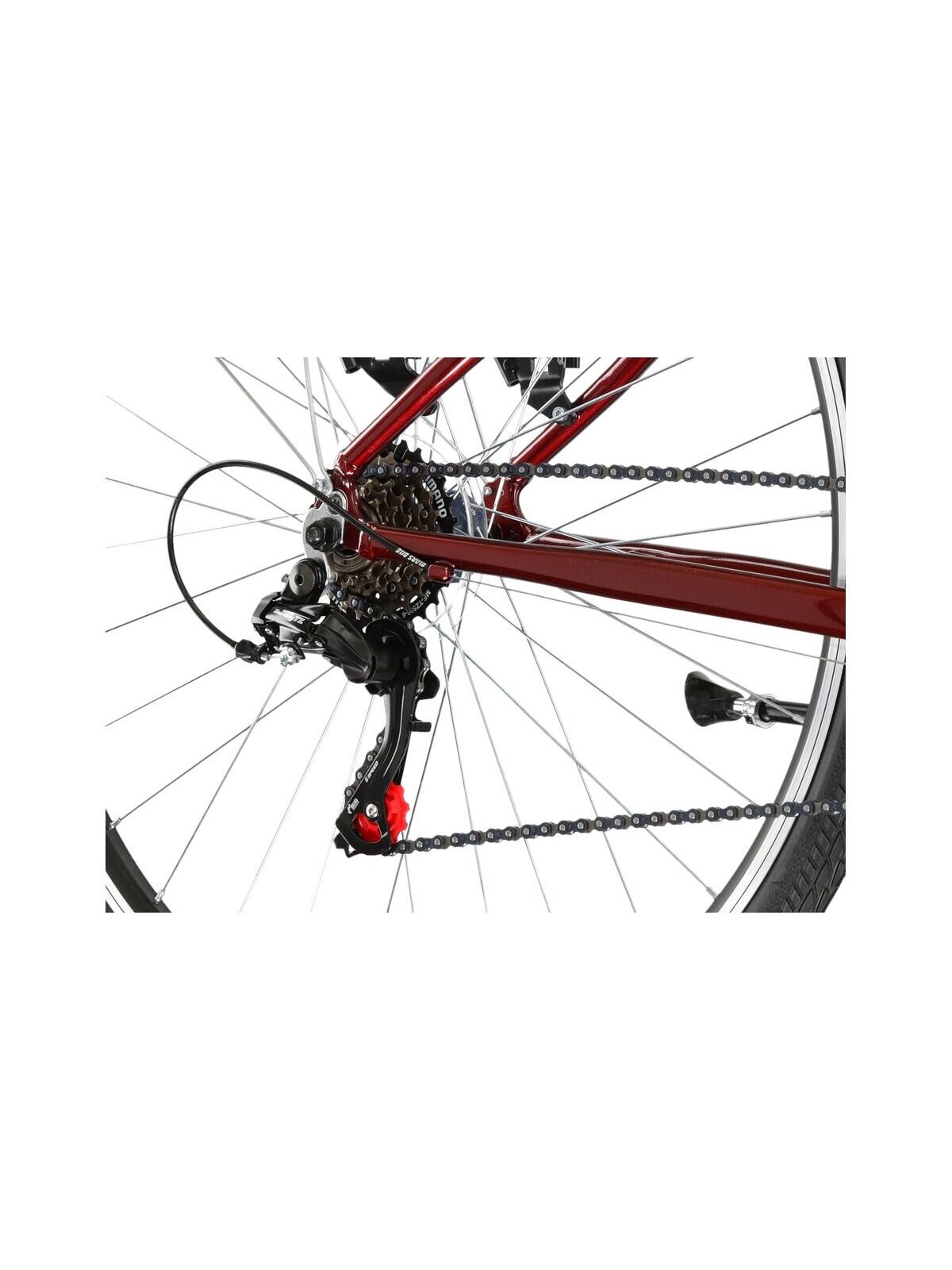 KROSS Sentio 1.0 U rub-gry g miesto dviratis (28") 6
