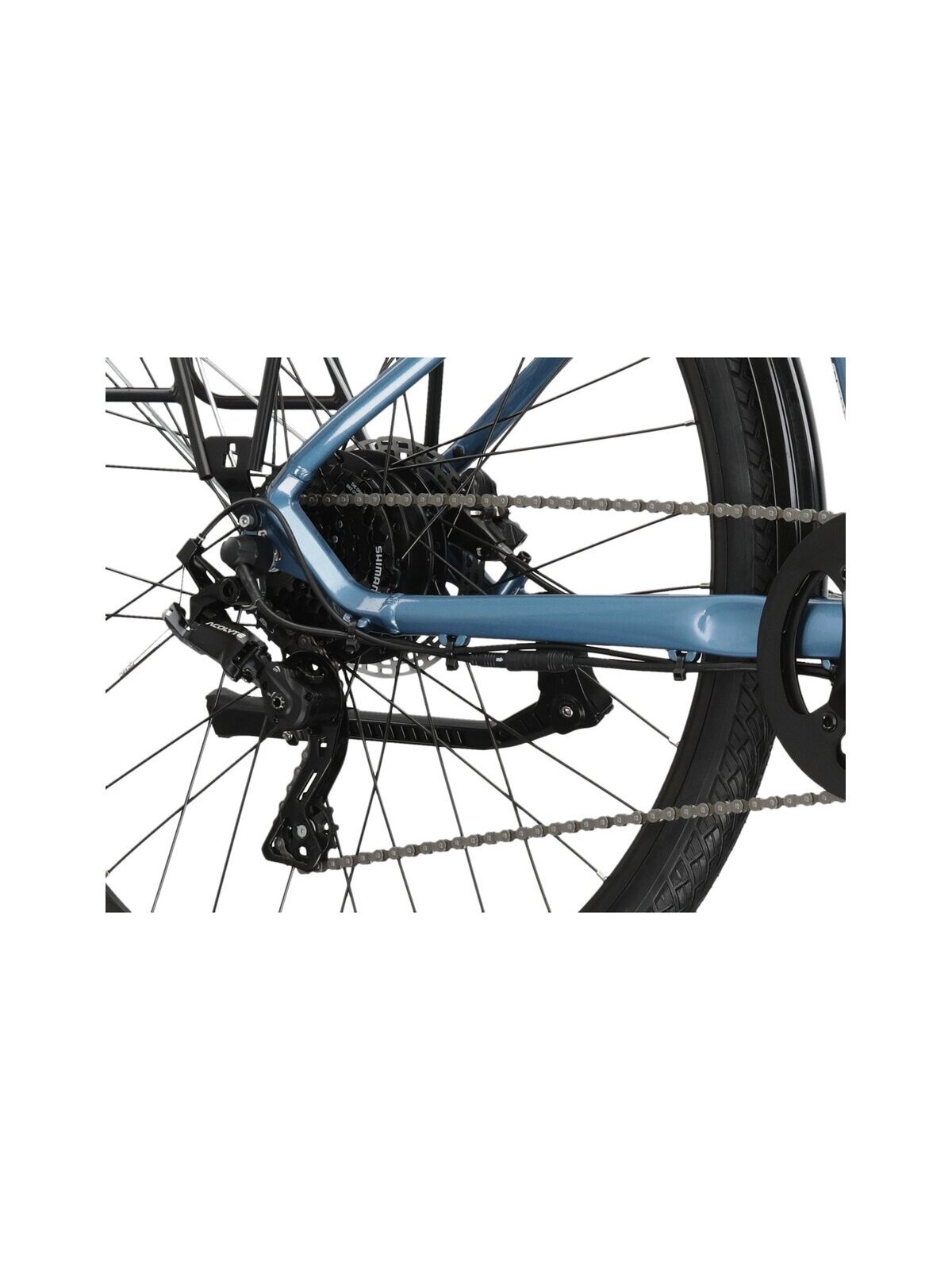 KROSS Trans Hybrid LS 1.0 349 Wh blu-whi g elektrinis miesto dviratis (28") 8 KROSS Trans Hybrid LS 1.0 349 Wh blu-whi g elektrinis miesto dviratis (28") 8