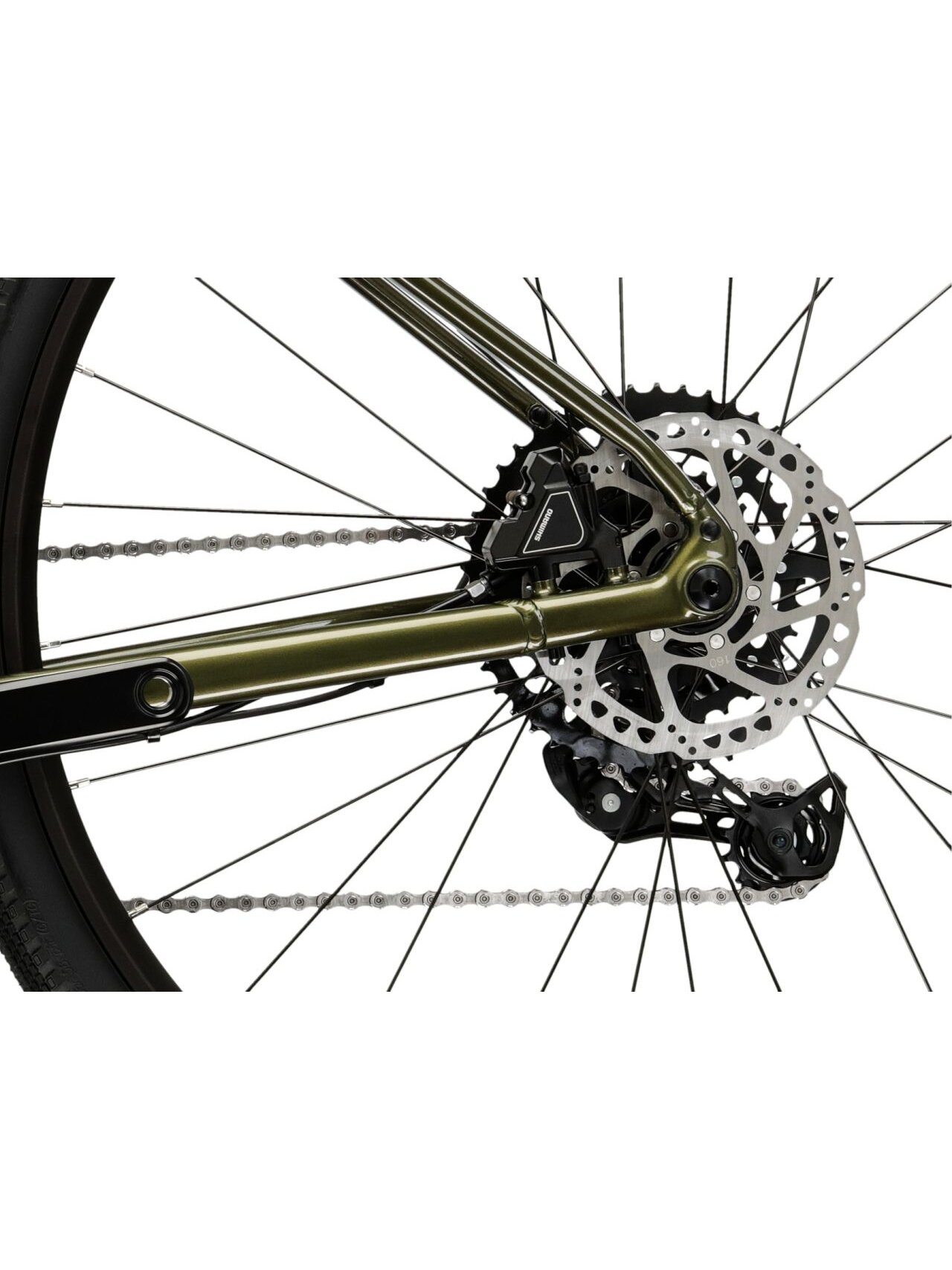 KROSS Esker 1.0 FL MY26 / Green-Graphite Glossy / Gravel dviratis (28") 8 KROSS Esker 1.0 FL MY26 / Green-Graphite Glossy / Gravel dviratis (28") 8