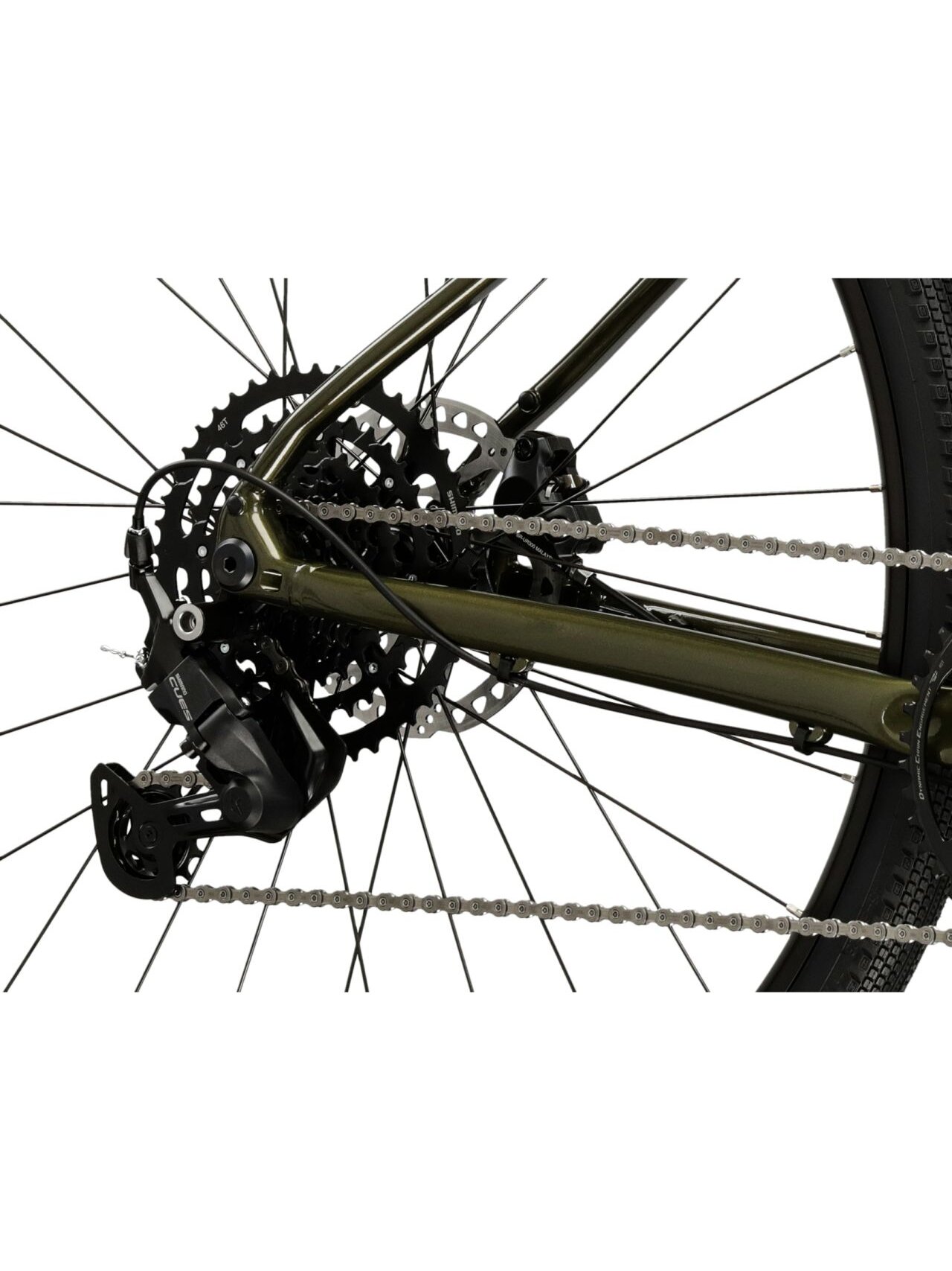 KROSS Esker 1.0 FL MY26 / Green-Graphite Glossy / Gravel dviratis (28") 9 KROSS Esker 1.0 FL MY26 / Green-Graphite Glossy / Gravel dviratis (28") 9