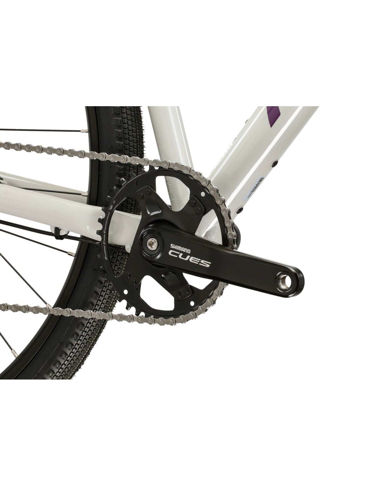 KROSS Esker 1.0 FL MY26 / Grey-Purple Glossy / Gravel dviratis (28") 10
