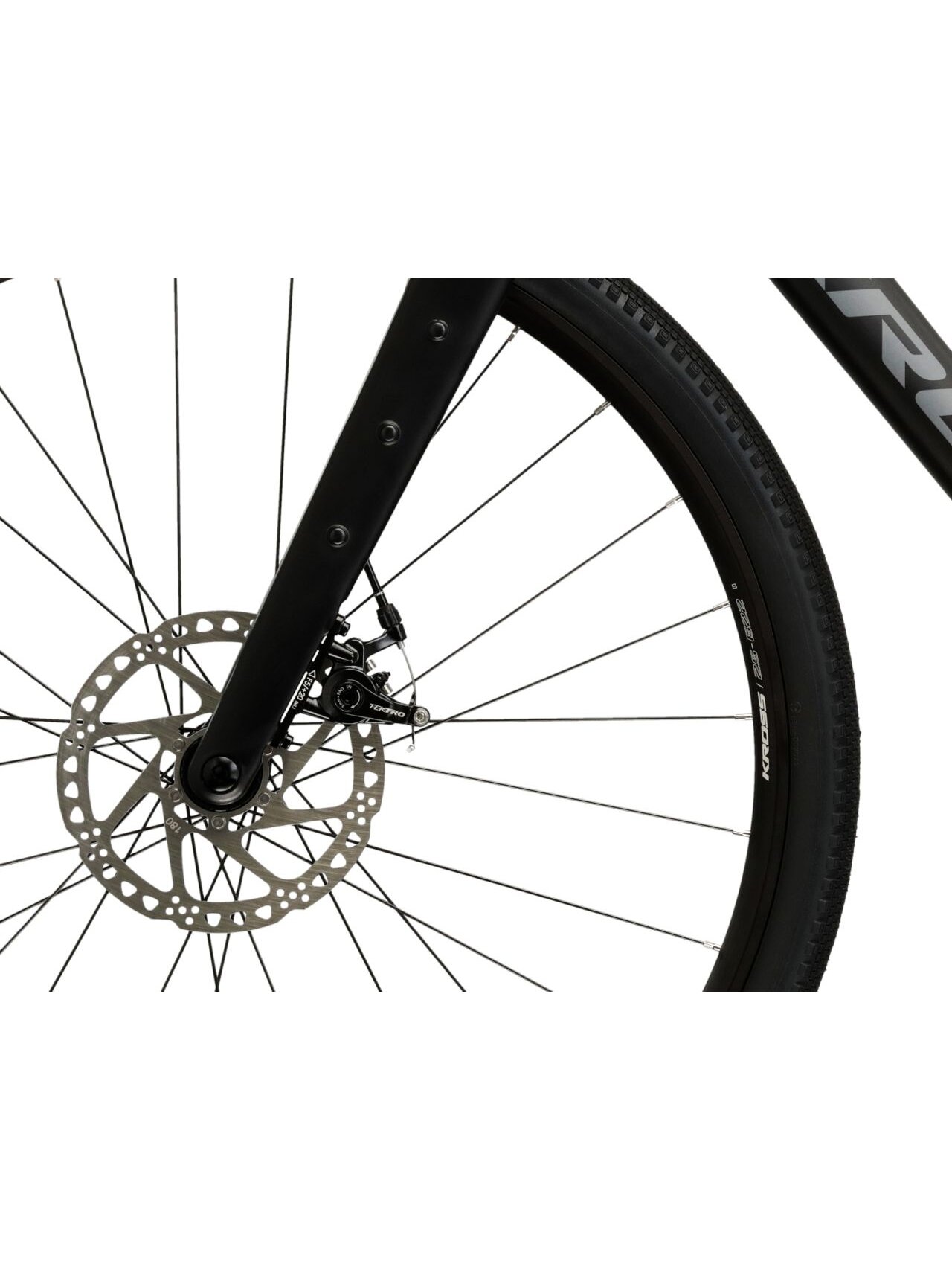 KROSS Esker 1.0 MY26 / Black-Graphite Matte / Gravel dviratis (28") 8