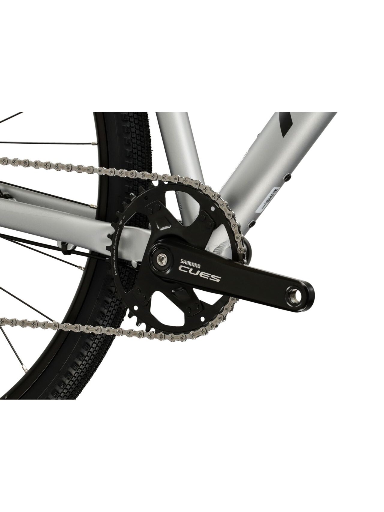 KROSS Esker 1.0 MY26 / Grey-Graphite Matte / Gravel dviratis (28") 11