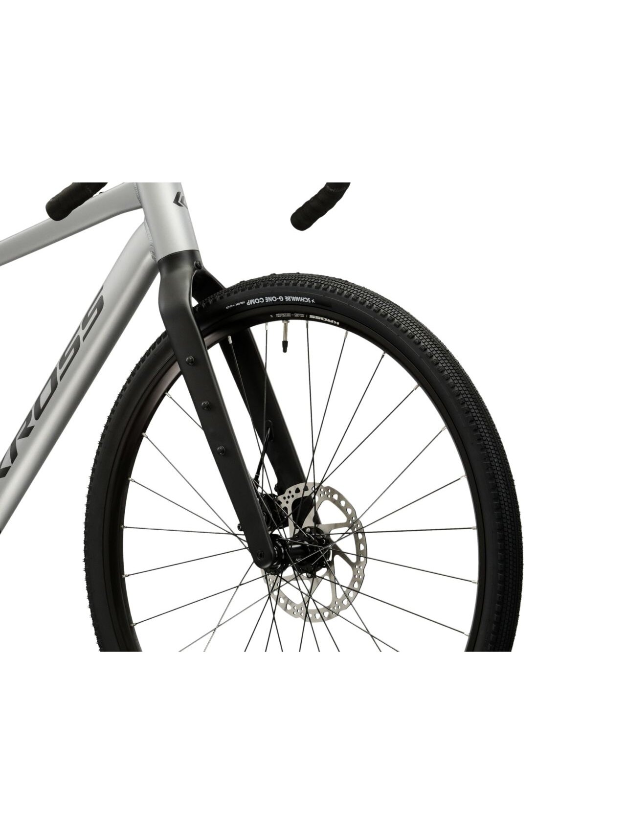 KROSS Esker 1.0 MY26 / Grey-Graphite Matte / Gravel dviratis (28") 3 KROSS Esker 1.0 MY26 / Grey-Graphite Matte / Gravel dviratis (28") 3