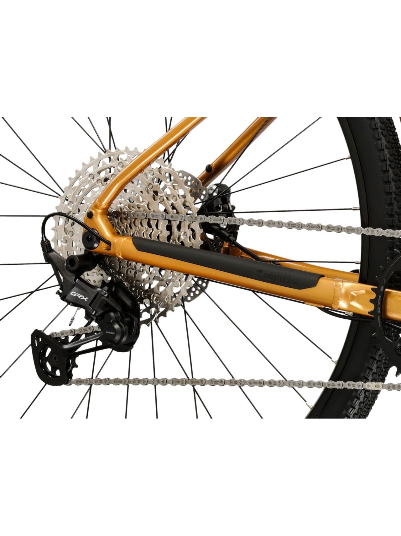 KROSS Esker 5.0 MY25 / Gold-Graphite Gloss / gravel dviratis (28'') 8 KROSS Esker 5.0 MY25 / Gold-Graphite Gloss / gravel dviratis (28'') 8