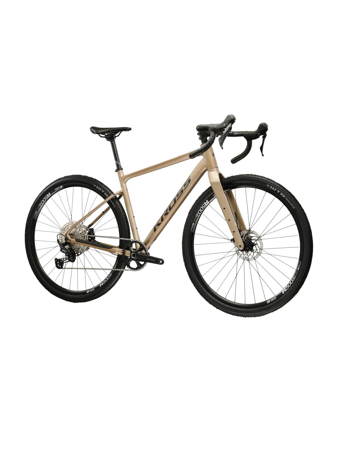 KROSS Esker 5.0 MY26 / Brown-Black Matte / Gravel dviratis (28'') 1