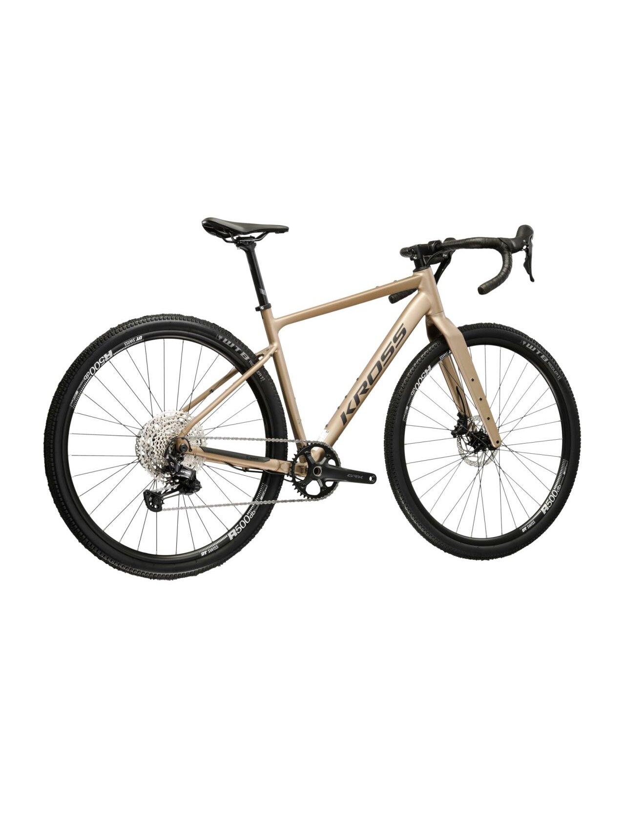 KROSS Esker 5.0 MY26 / Brown-Black Matte / Gravel dviratis (28'') 2