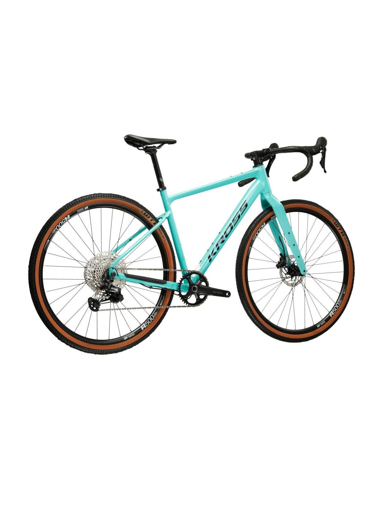 KROSS Esker 5.0 MY26 / Sea-Black Glossy / gravel dviratis (28'') 2 KROSS Esker 5.0 MY26 / Sea-Black Glossy / gravel dviratis (28'') 2