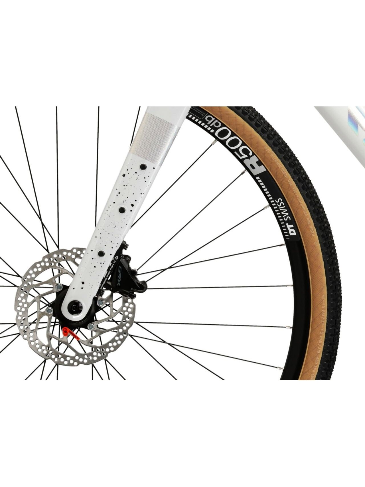 KROSS Esker 5.0 ULT.RA / White-Holo Gloss / gravel dviratis (28'') MY25 7 KROSS Esker 5.0 ULT.RA / White-Holo Gloss / gravel dviratis (28'') MY25 7