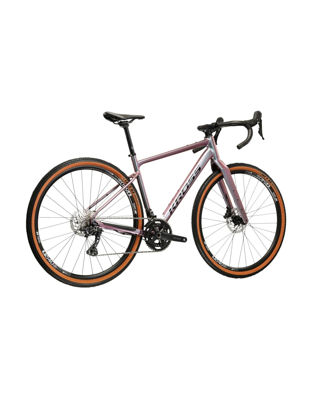 KROSS Esker 6.0 MY26 / Chameleon-Black Gloss / Gravel dviratis (28'') 2