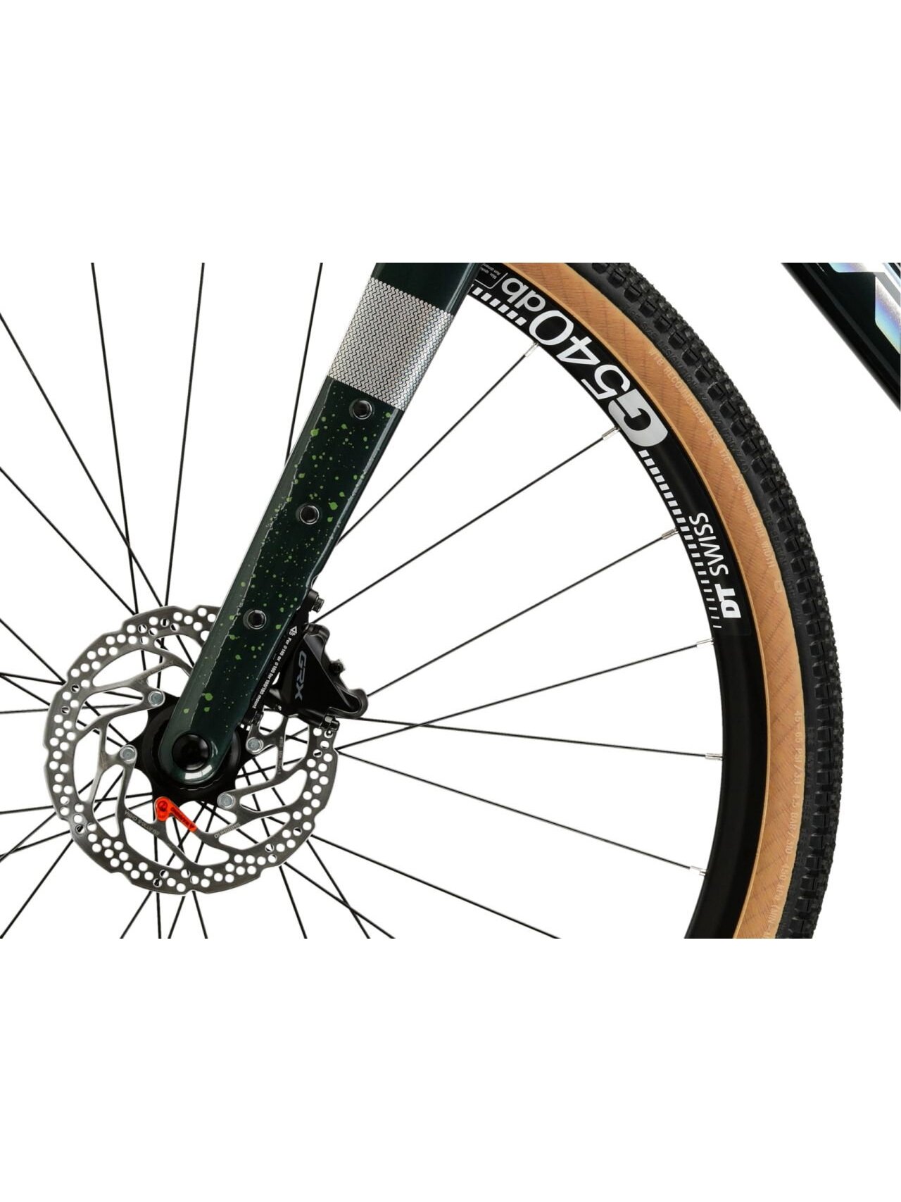 KROSS Esker 6.0 ULT.RA / Green-Holo Gloss / gravel dviratis (28'') MY25 9