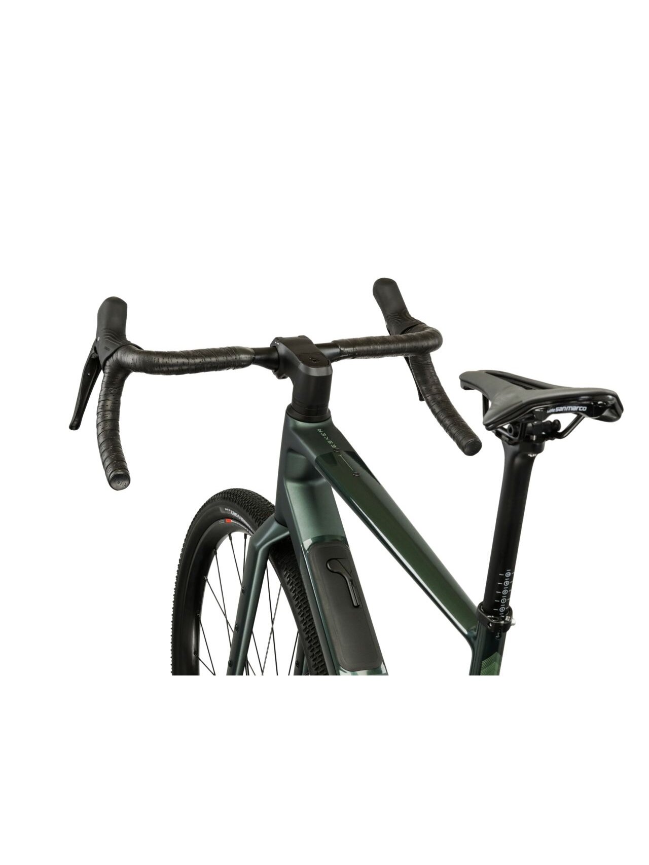 KROSS Esker ADV 1.0 MY26 / Green-Green Matte / gravel dviratis (28'') 3 KROSS Esker ADV 1.0 MY26 / Green-Green Matte / gravel dviratis (28'') 3