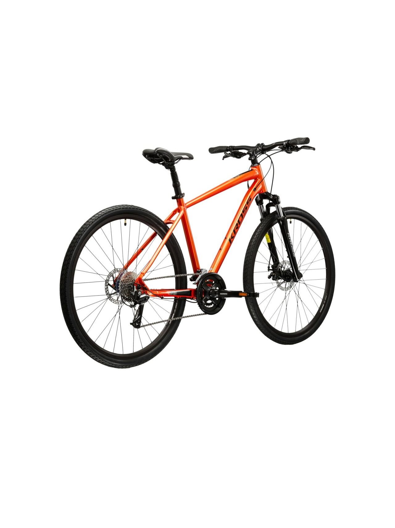 KROSS Evado 3.0 ora-bla g hibridinis dviratis (28'') MY25 2