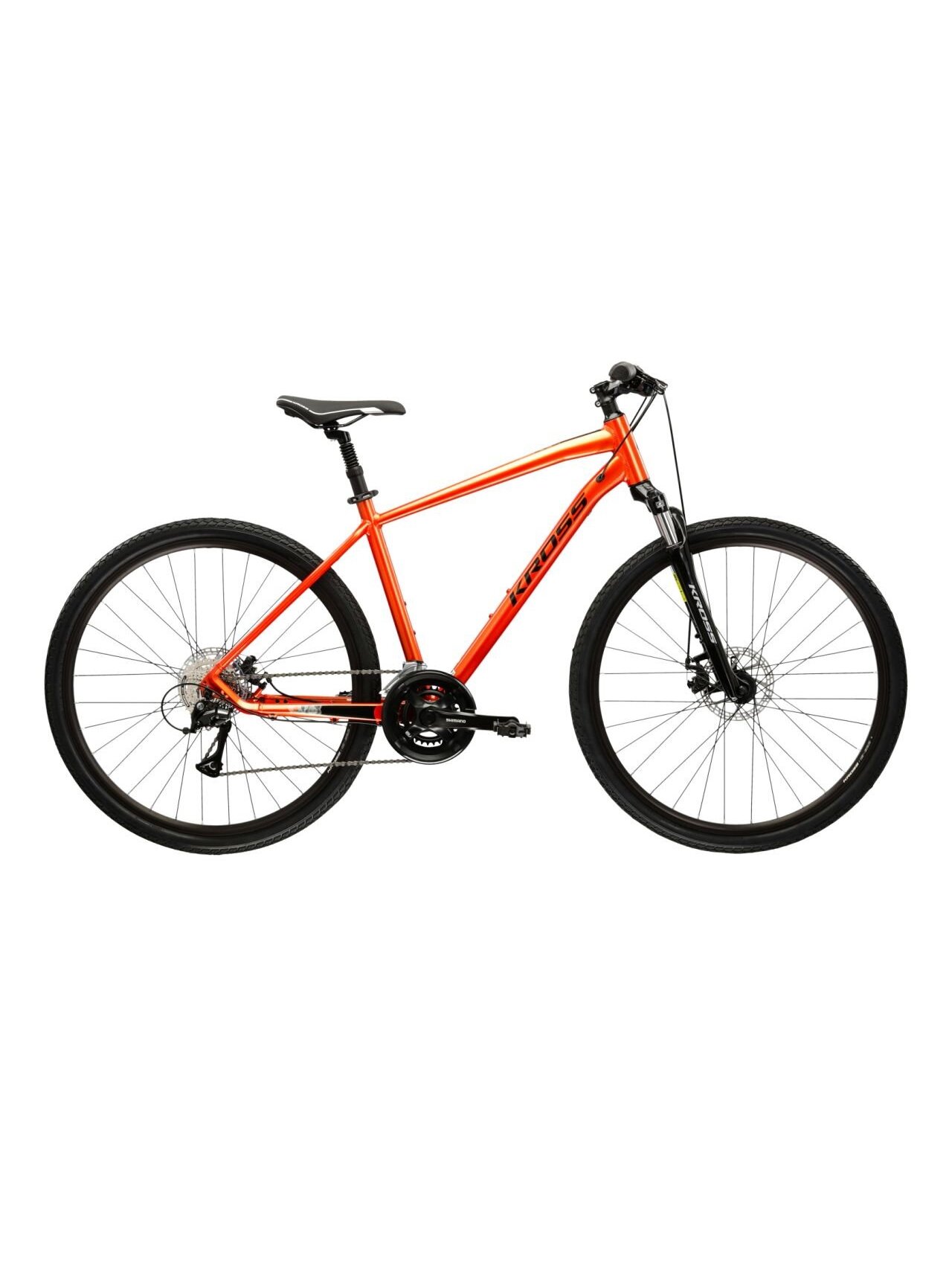 KROSS Evado 3.0 ora-bla g hibridinis dviratis (28'') MY25