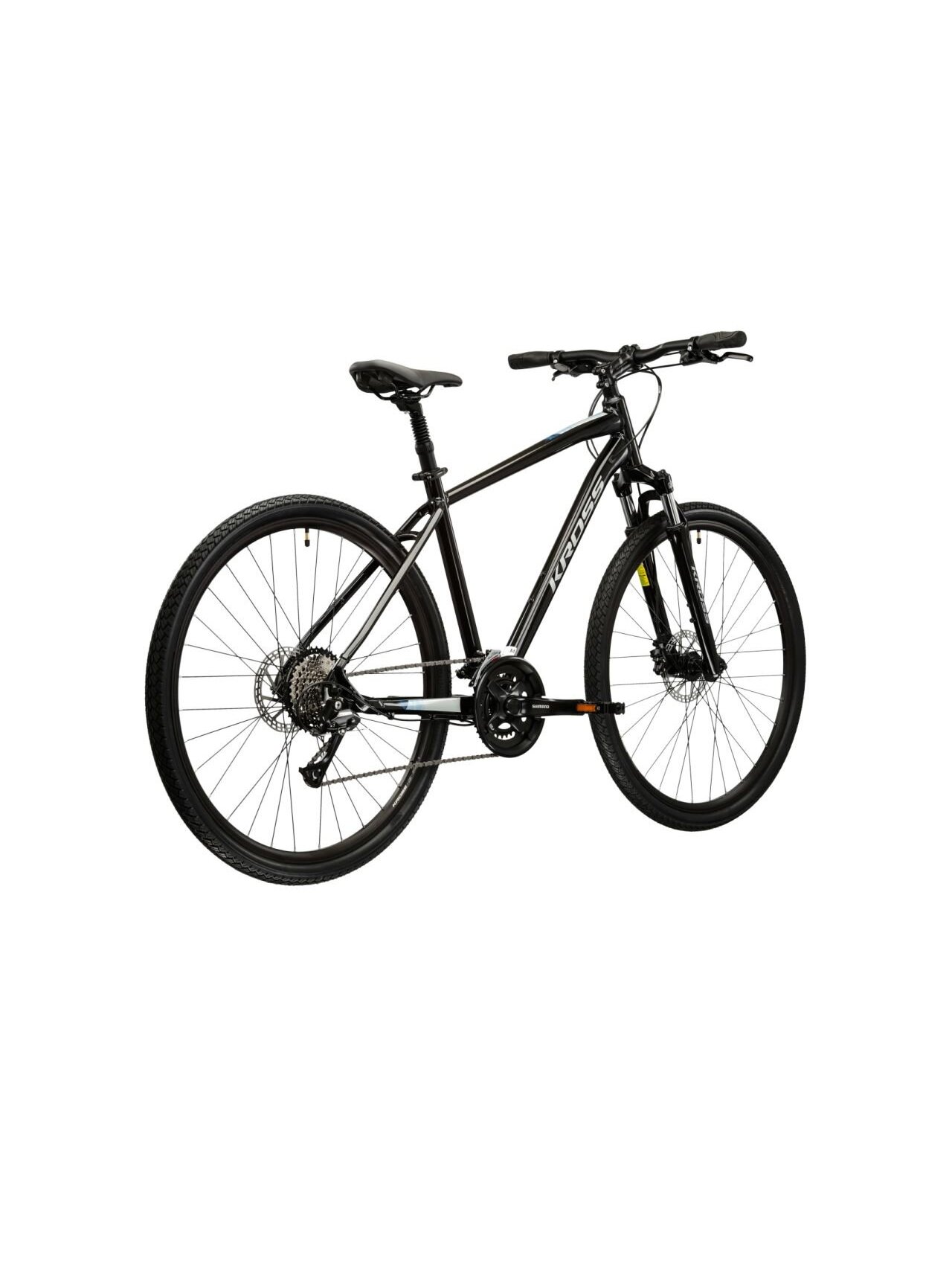 KROSS Evado 4.0 bla-sil g hibridinis dviratis (28") N 2 KROSS Evado 4.0 bla-sil g hibridinis dviratis (28") N 2