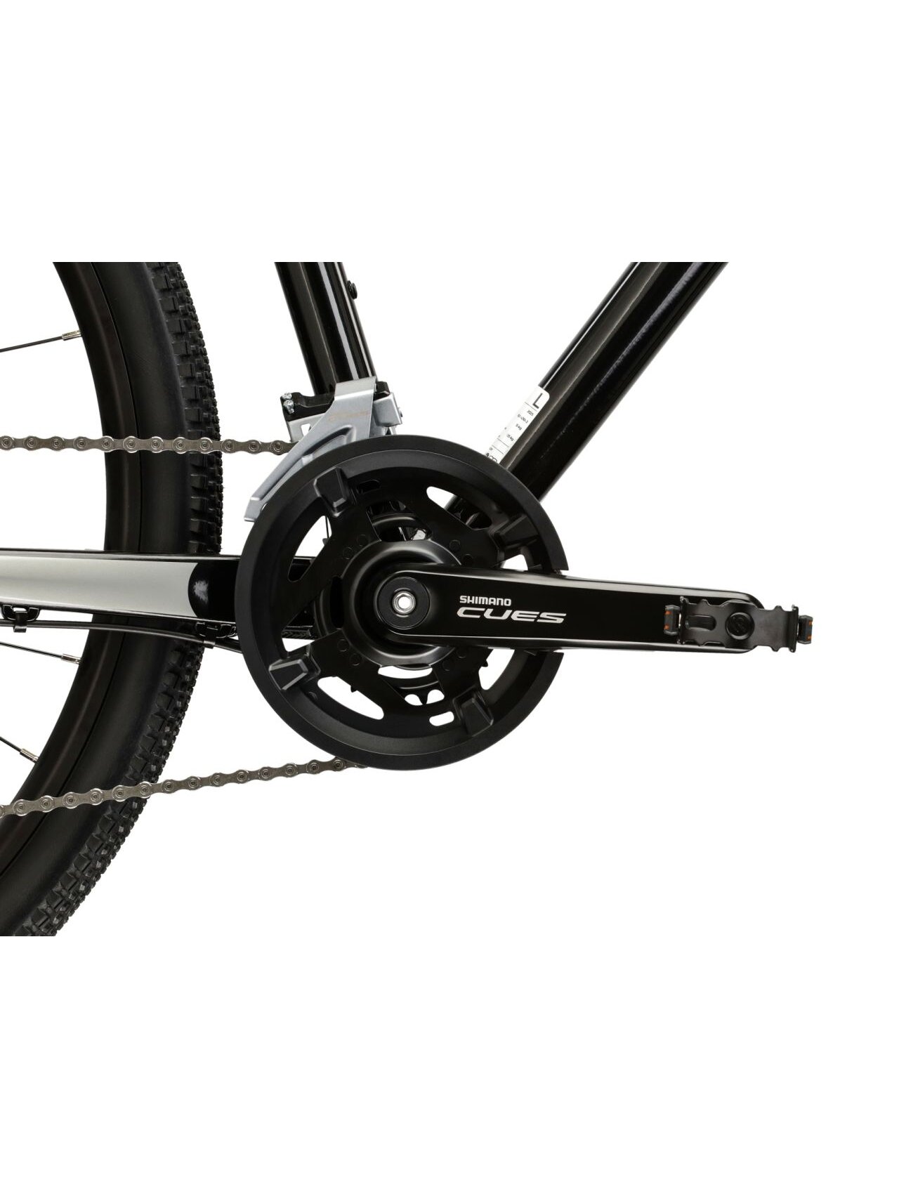 KROSS Evado 7.0 / Black-Silver Gloss / hibridinis dviratis (28") 10