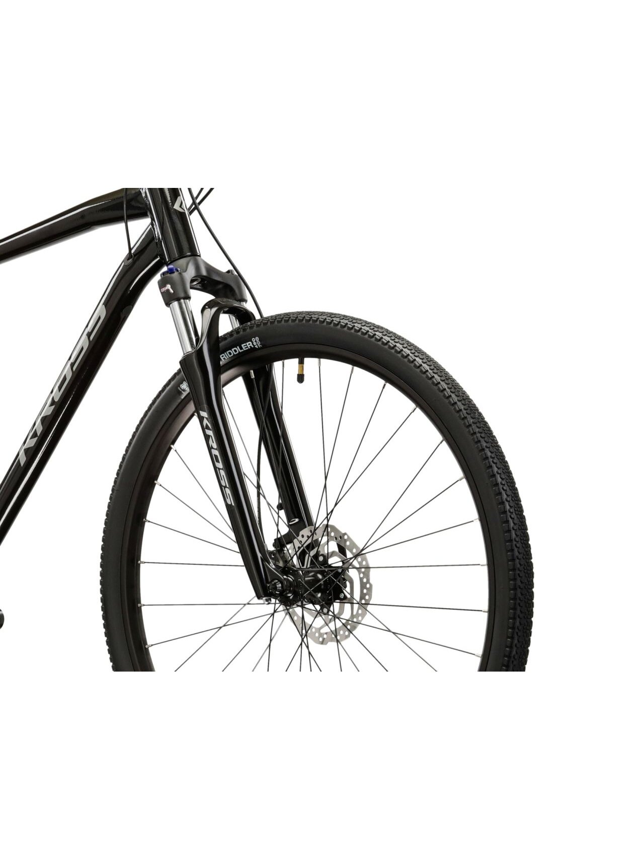 KROSS Evado 7.0 / Black-Silver Gloss / hibridinis dviratis (28") 4 KROSS Evado 7.0 / Black-Silver Gloss / hibridinis dviratis (28") 4