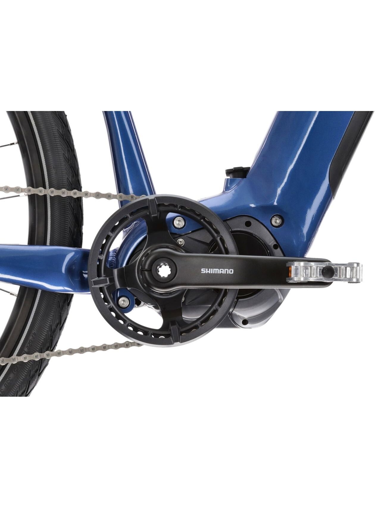 KROSS Evado Hybrid 6.0 / 630 Wh / Blue-Grey Gloss / hibridinis dviratis (28") 10 KROSS Evado Hybrid 6.0 / 630 Wh / Blue-Grey Gloss / hibridinis dviratis (28") 10