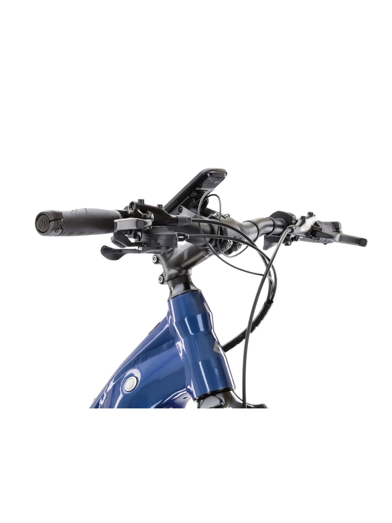 KROSS Evado Hybrid 6.0 / 630 Wh / Blue-Grey Gloss / hibridinis dviratis (28") 4