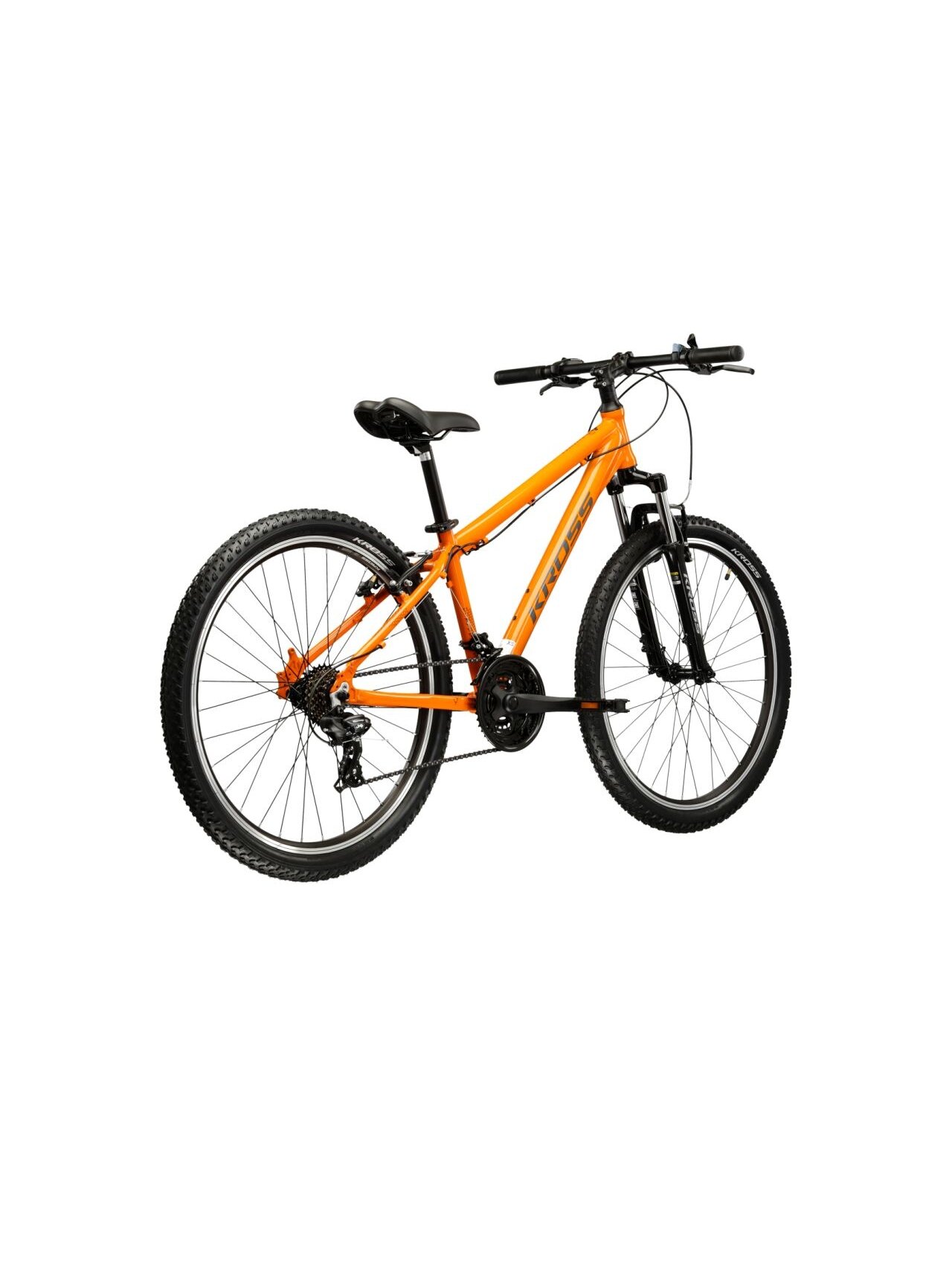 KROSS Hexagon 1.0 MY26 / Orange-Graphite Gloss / kalnų (MTB) dviratis (26") 2 KROSS Hexagon 1.0 MY26 / Orange-Graphite Gloss / kalnų (MTB) dviratis (26") 2