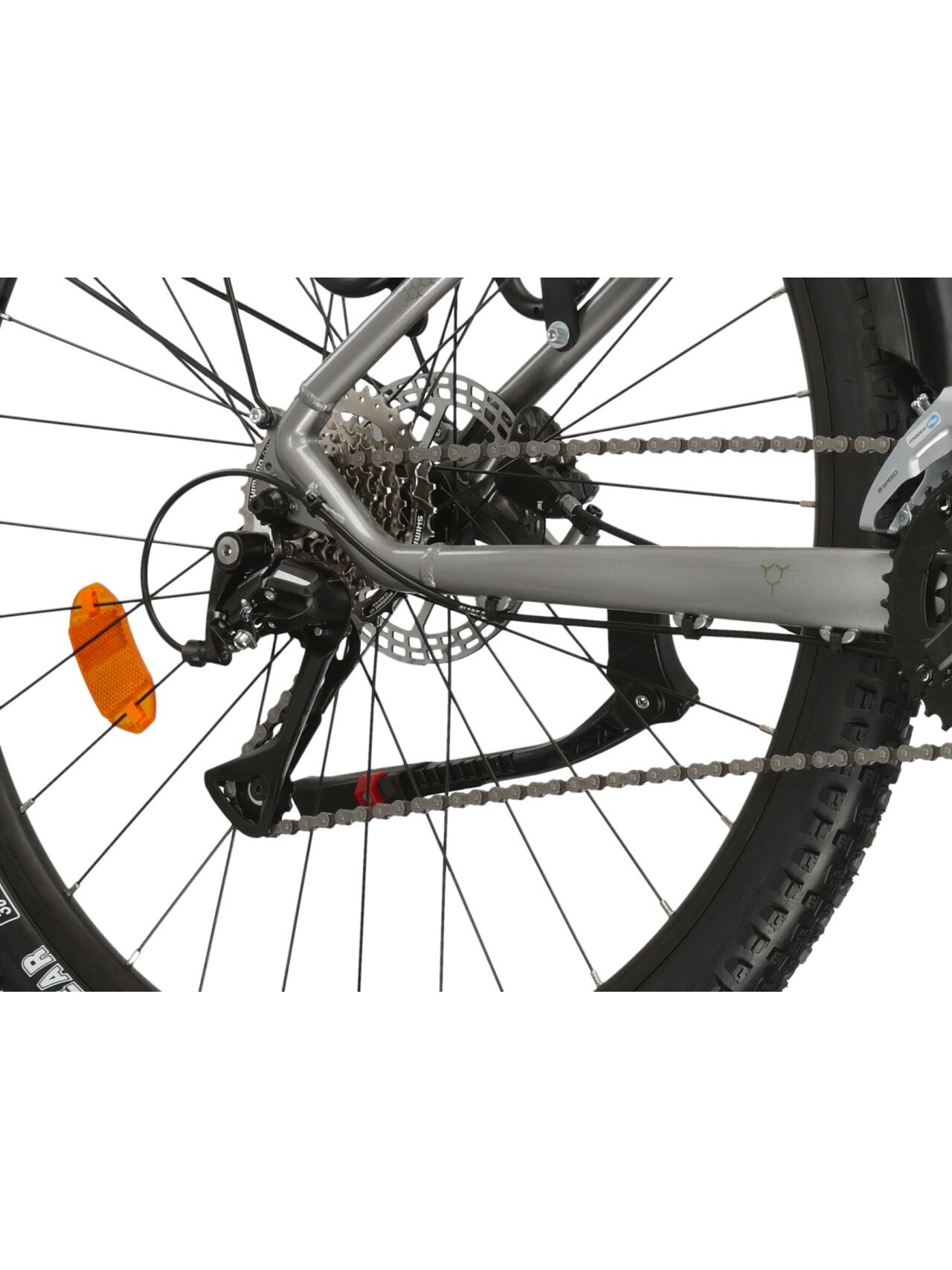 KROSS Hexagon 4.0 EQ / Grey-Green Gloss / kalnų (MTB) dviratis (29") 7 KROSS Hexagon 4.0 EQ / Grey-Green Gloss / kalnų (MTB) dviratis (29") 7