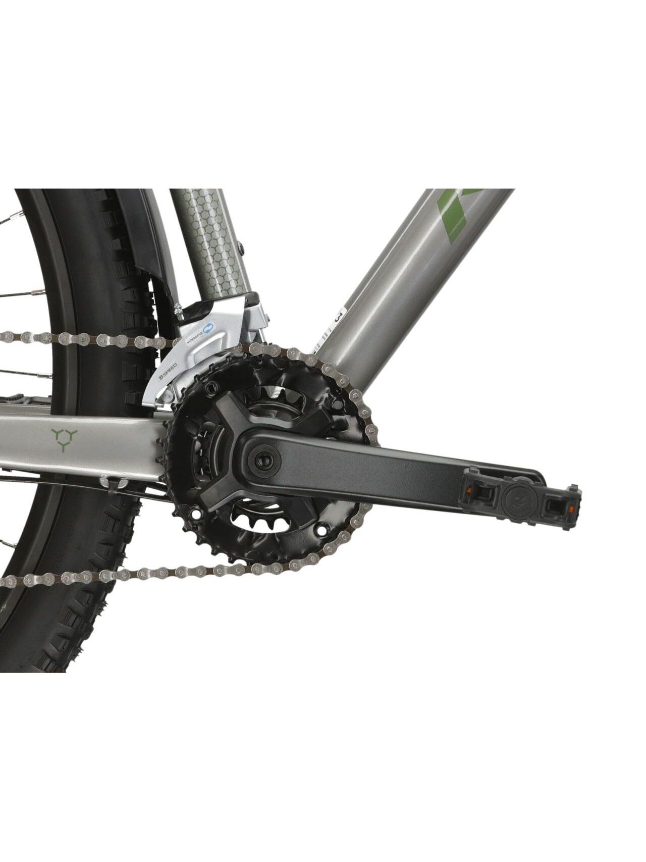 KROSS Hexagon 4.0 EQ / Grey-Green Gloss / kalnų (MTB) dviratis (29") 8 KROSS Hexagon 4.0 EQ / Grey-Green Gloss / kalnų (MTB) dviratis (29") 8
