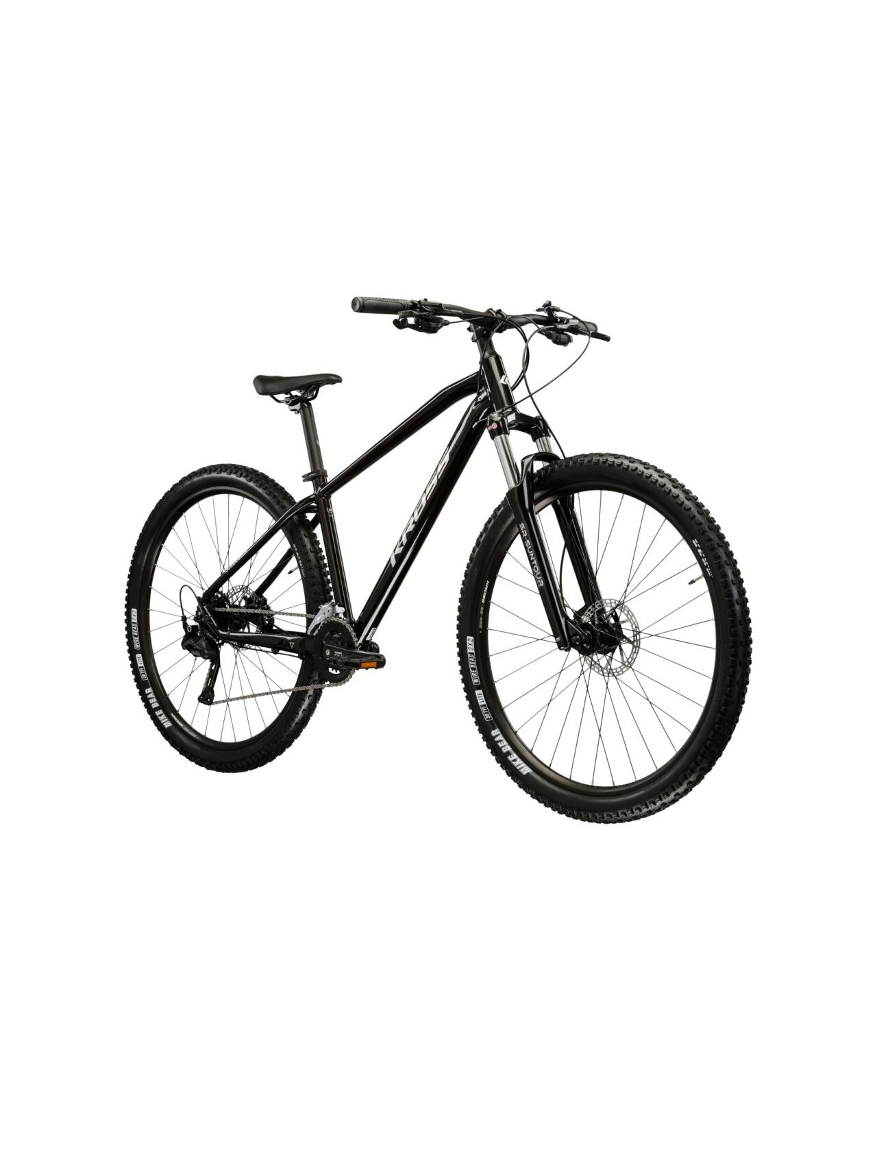 KROSS Hexagon 5.0 / Black-Silver Gloss / kalnų dviratis (29") 1