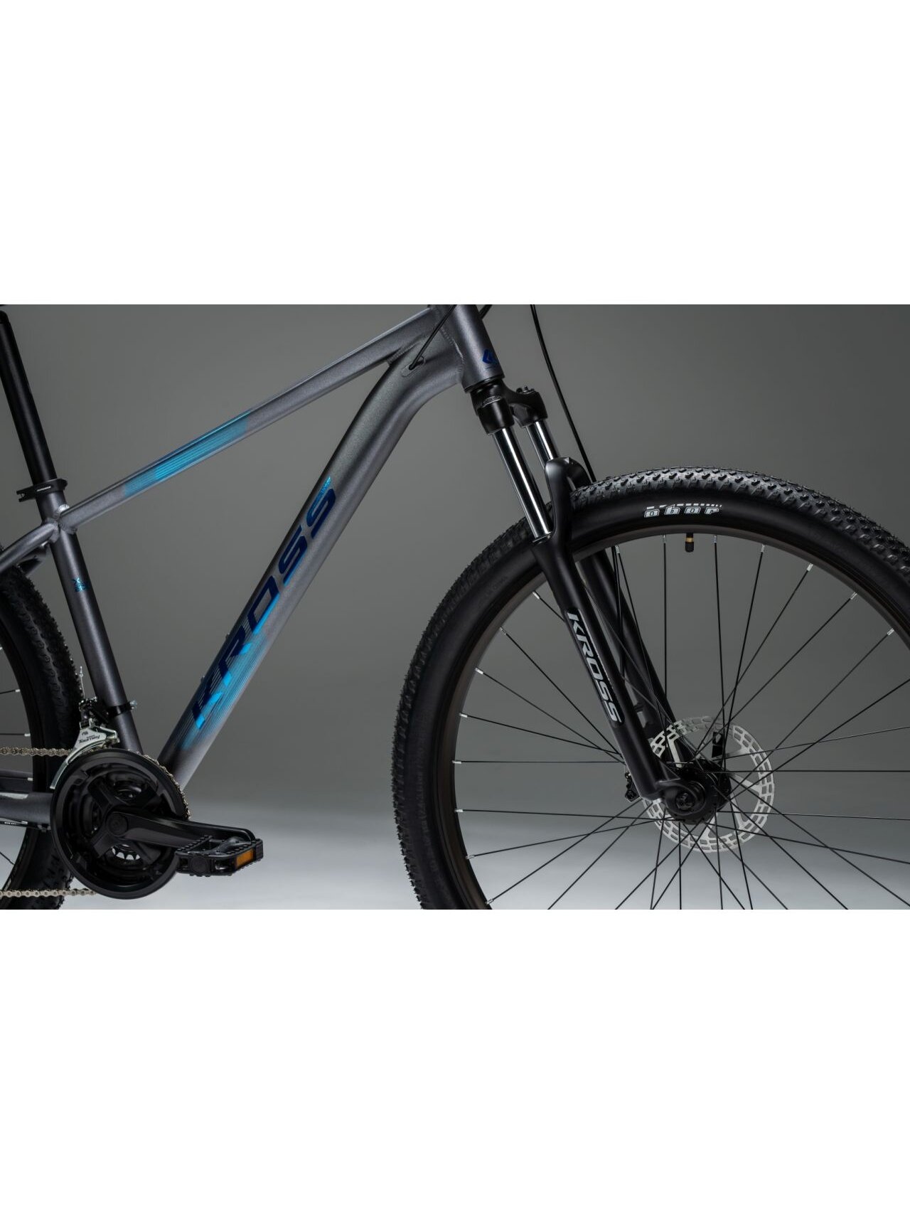 KROSS Hexagon X200 MY26 / Grey-Blue Matte / kalnų dviratis (29") 2 KROSS Hexagon X200 MY26 / Grey-Blue Matte / kalnų dviratis (29") 2