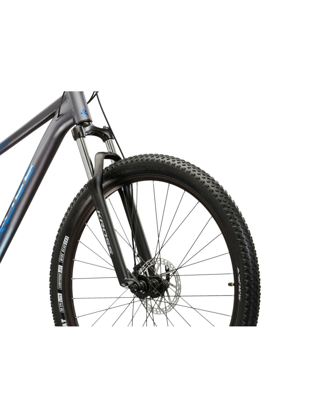 KROSS Hexagon X200 MY26 / Grey-Blue Matte / kalnų (MTB) dviratis (27.5") 12