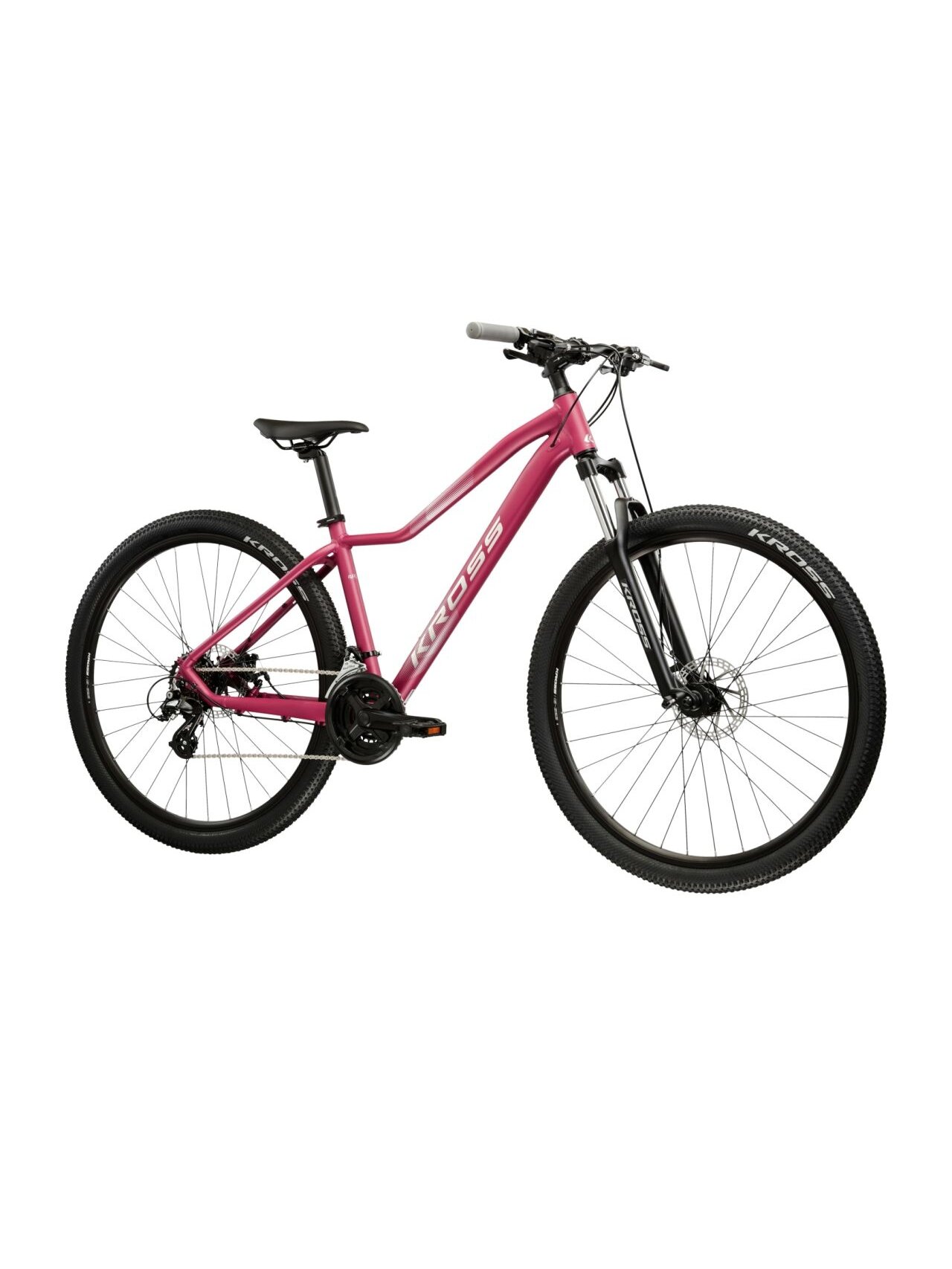 KROSS Lea 2.0 D MY26 / Pink-Silver Gloss / moteriškas kalnų (MTB) dviratis (29") 1 KROSS Lea 2.0 D MY26 / Pink-Silver Gloss / moteriškas kalnų (MTB) dviratis (29") 1